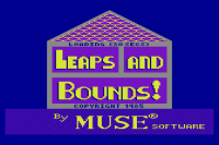 Leaps and Bounds Commodore 64 box art